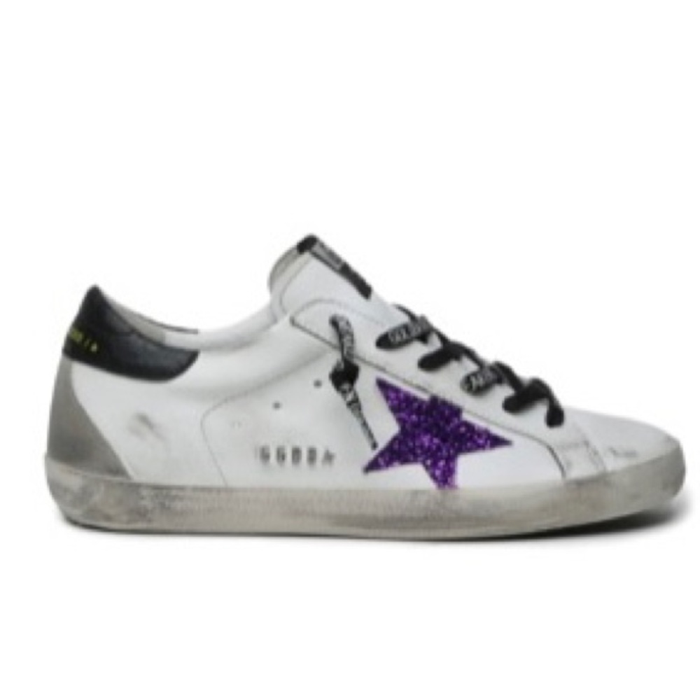 Golden Goose US9/39EU white/purple/black/ice EUC